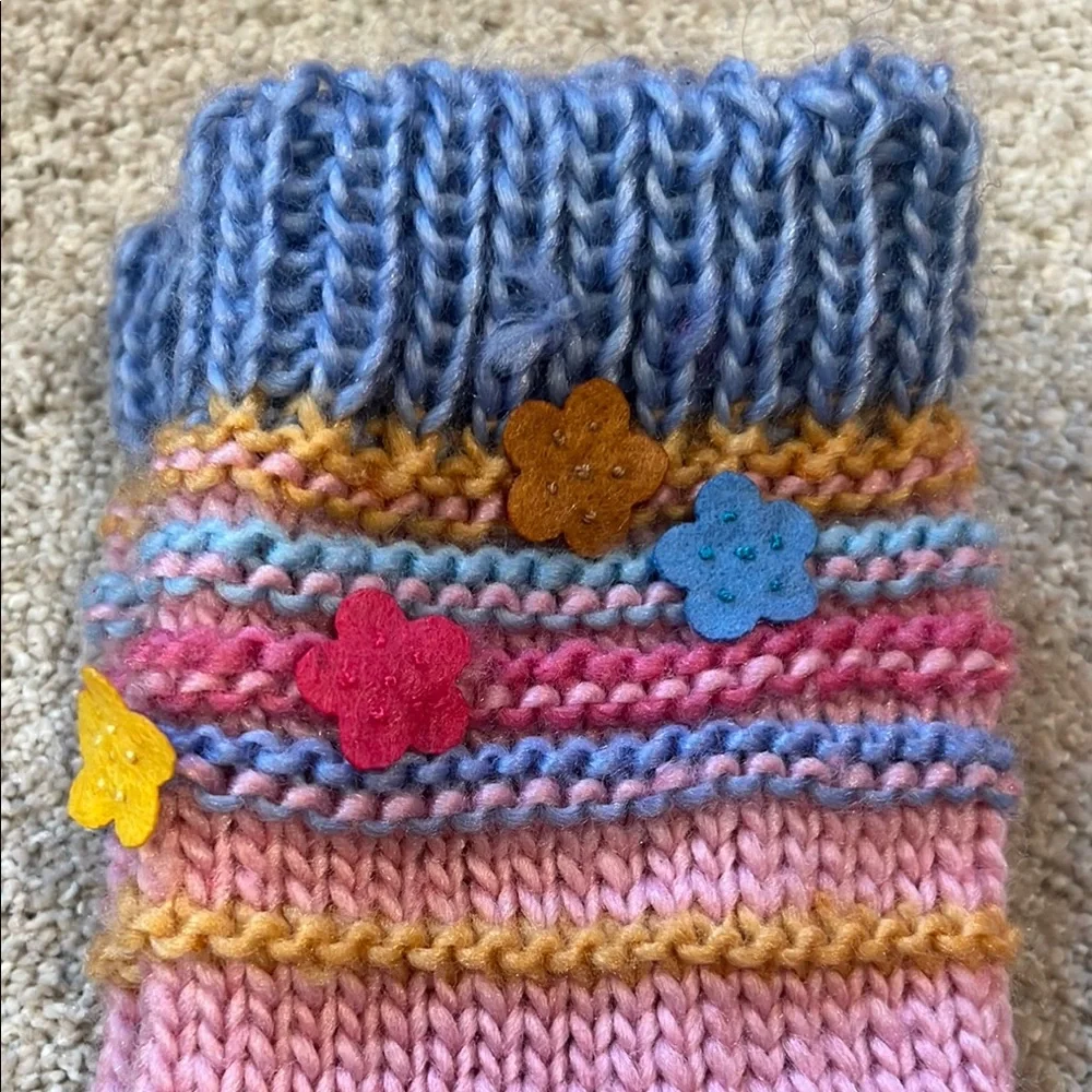 NWT Target Multicolor Girls Leg warmers one size